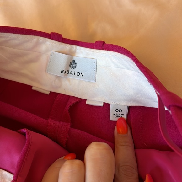 00 Aritzia Babaton publish pant in granita pink - Picture 2 of 5